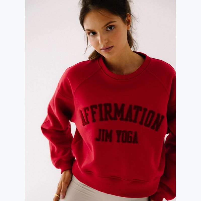Bluza polarowa damska JoyInMe Classic Pullover berry crash 5