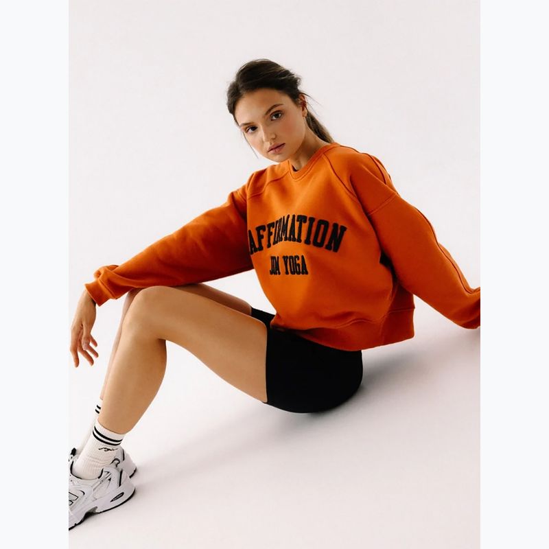 Bluza polarowa damska JoyInMe Classic Pullover pumpkin spice 3