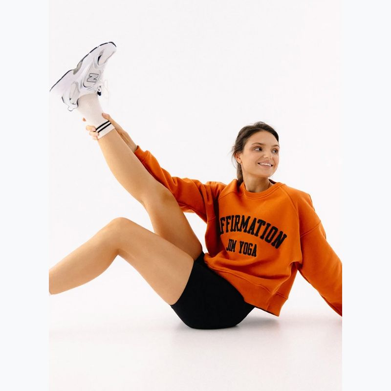 Bluza polarowa damska JoyInMe Classic Pullover pumpkin spice 5