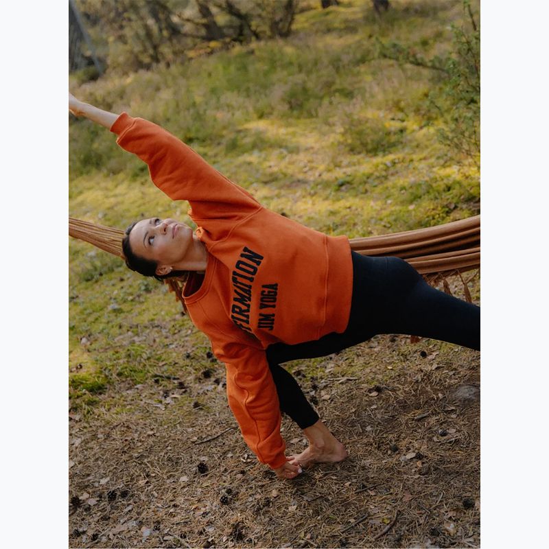 Bluza polarowa damska JoyInMe Classic Pullover pumpkin spice 7