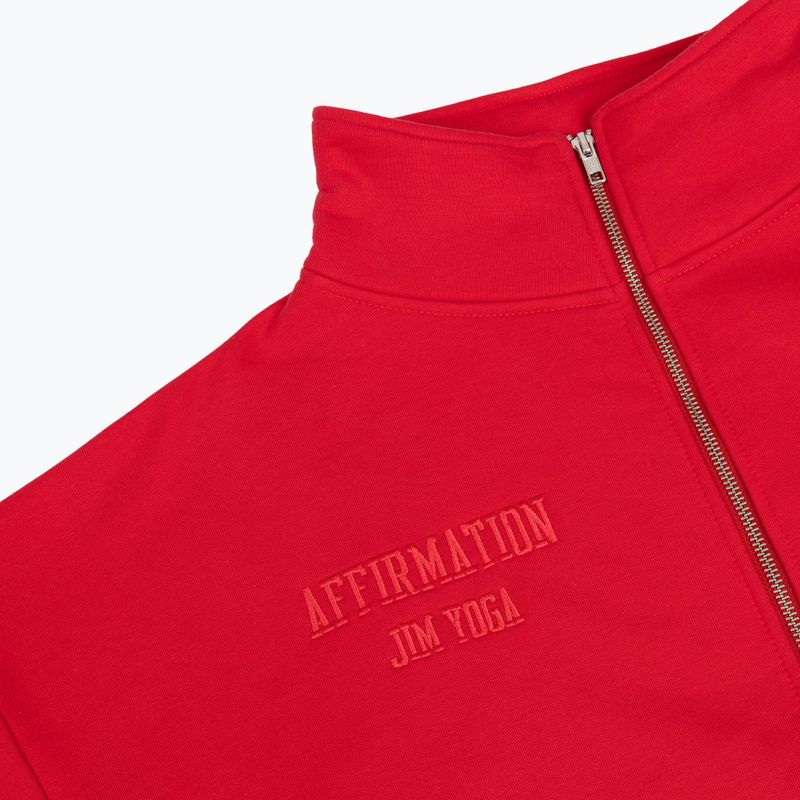 Bluza polarowa damska JOYINME Zip Flow Sweatshirt berry crash 3
