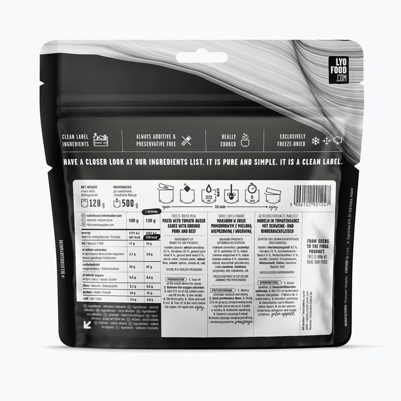Żywność liofilizowana LYOFOOD Penne à la bolognese 95 g 2