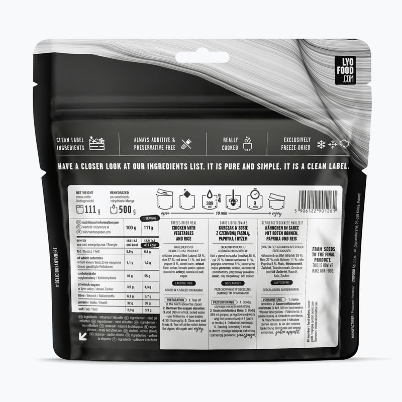 Żywność liofilizowana LYOFOOD Potrawa meksykańska 82 g 2