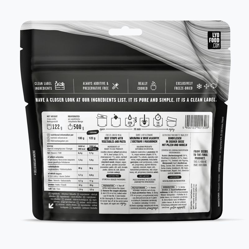 Żywność liofilizowana LYOFOOD Strogonow 122 g 2
