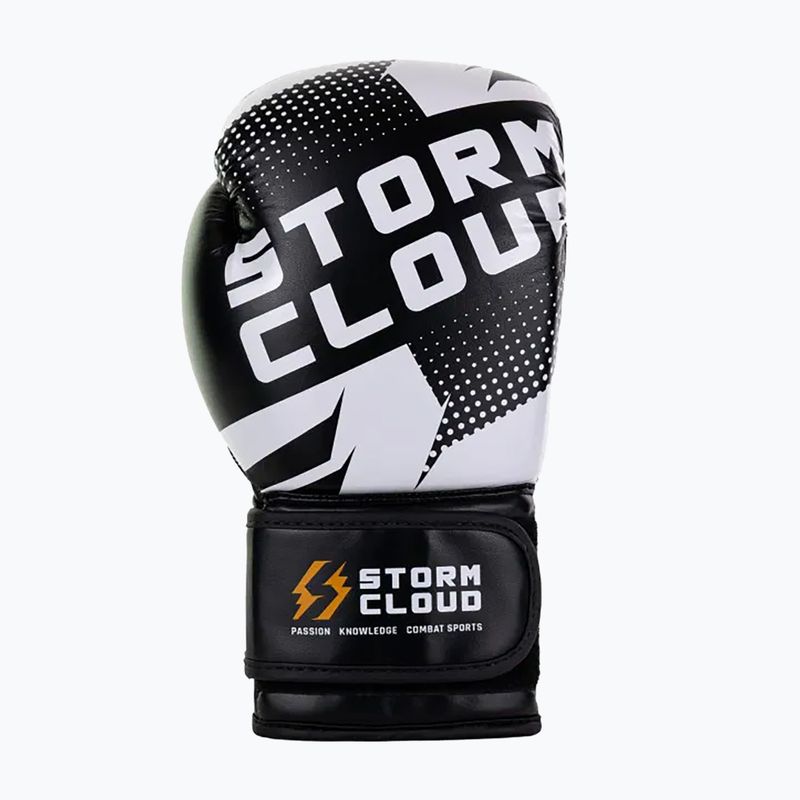 Rękawice bokserskie StormCloud Bolt 3.0 black/white 4