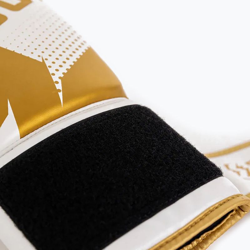 Rękawice bokserskie StormCloud Bolt 3.0 white/gold 10