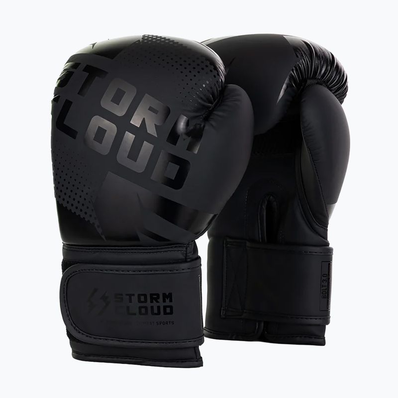 Rękawice bokserskie StormCloud Bolt 3.0 black/black 2