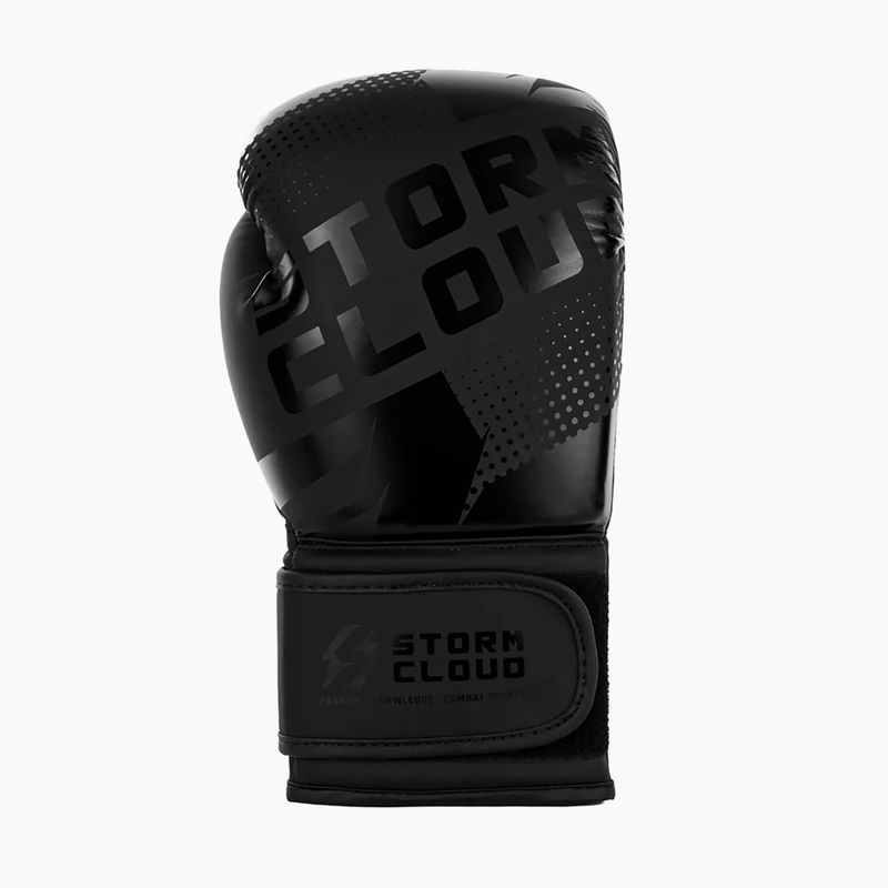 Rękawice bokserskie StormCloud Bolt 3.0 black/black 4