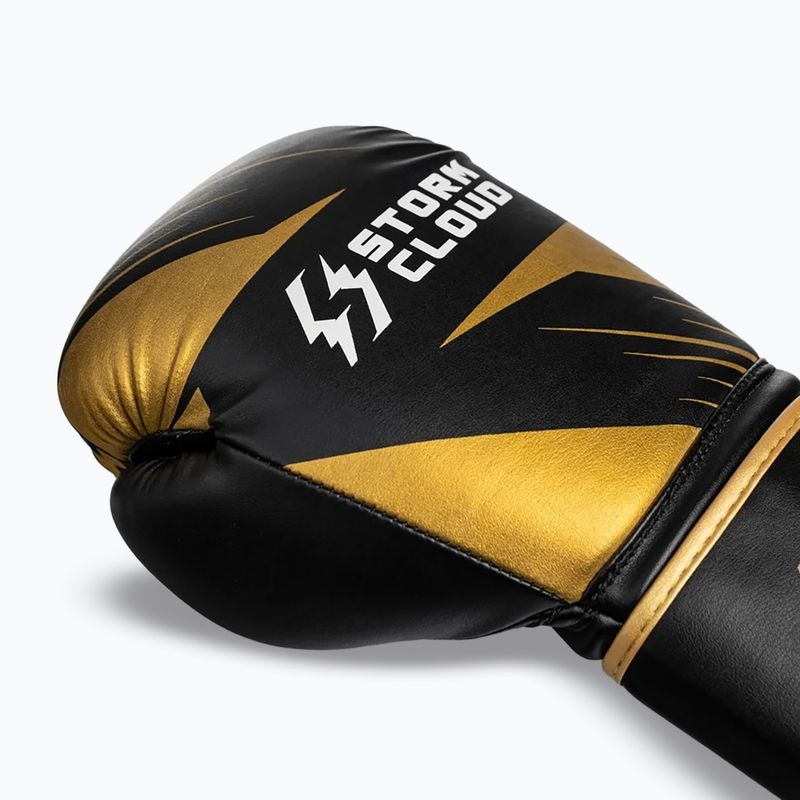 Rękawice bokserskie StormCloud Lynx 2.0 black/gold 6