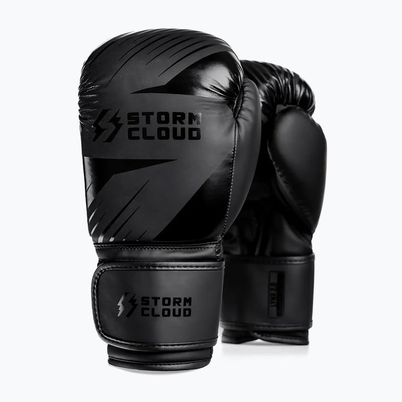 Rękawice bokserskie StormCloud Lynx 2.0 black/black 2
