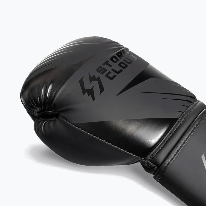 Rękawice bokserskie StormCloud Lynx 2.0 black/black 6