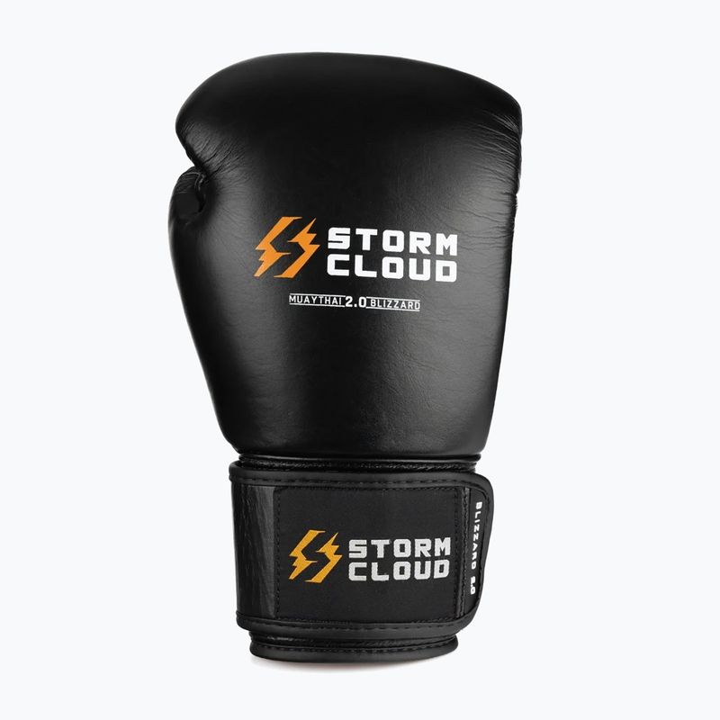 Rękawice bokserskie StormCloud Muay Thai Blizzard 2.0 black/white 2