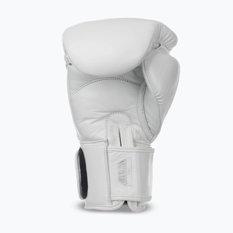 Rękawice bokserskie StormCloud Muay Thai Blizzard 2.0 white/silver 3