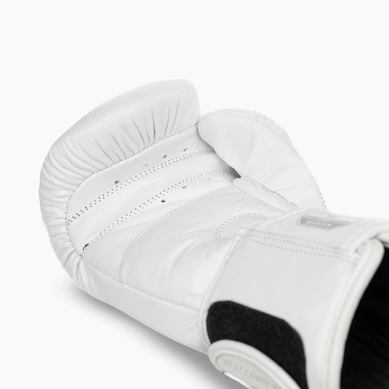 Rękawice bokserskie StormCloud Muay Thai Blizzard 2.0 white/silver 5