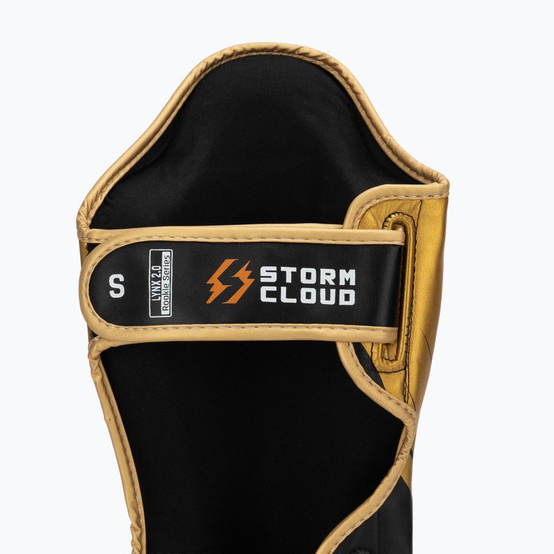 Ochraniacze piszczeli StormCloud Lynx 2.0 black/gold 7