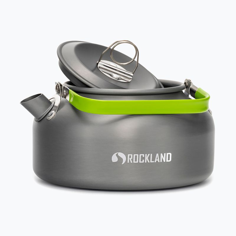 Czajnik turystyczny Rockland 0,8 l grey/green 2
