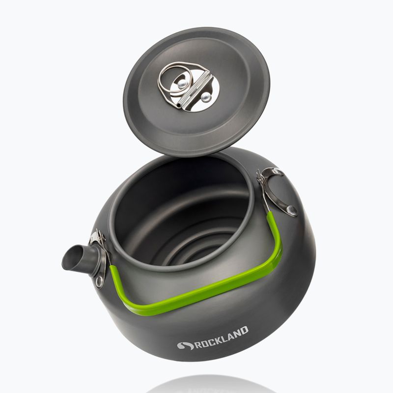 Czajnik turystyczny Rockland 0,8 l grey/green 4