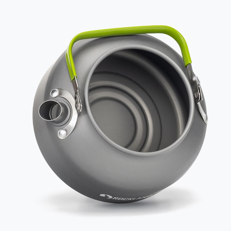 Czajnik turystyczny Rockland 0,8 l grey/green 5