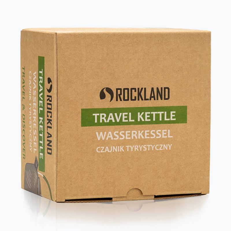 Czajnik turystyczny Rockland 0,8 l grey/green 10