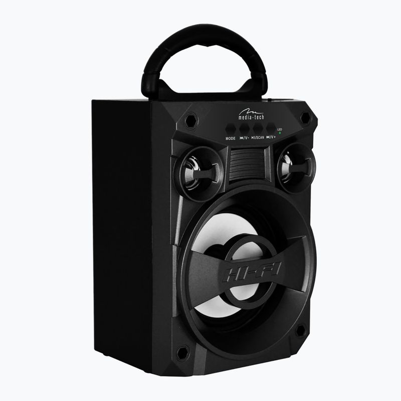 Głośnik mobilny Media-Tech Boombox LT czarny/szary 3