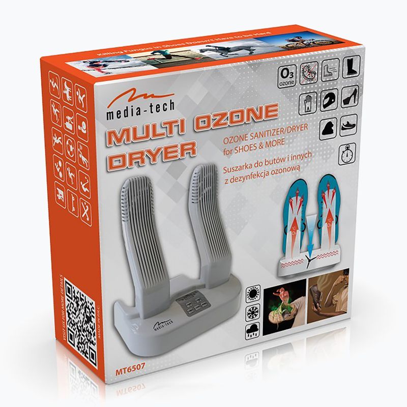 Suszarka do butów Media-Tech Multi Dryer Ozone Pro biała 6