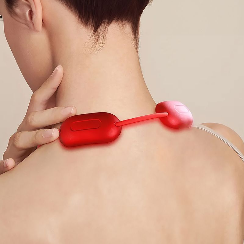 Masażer Media-Tech EMS Neck czerwony 9