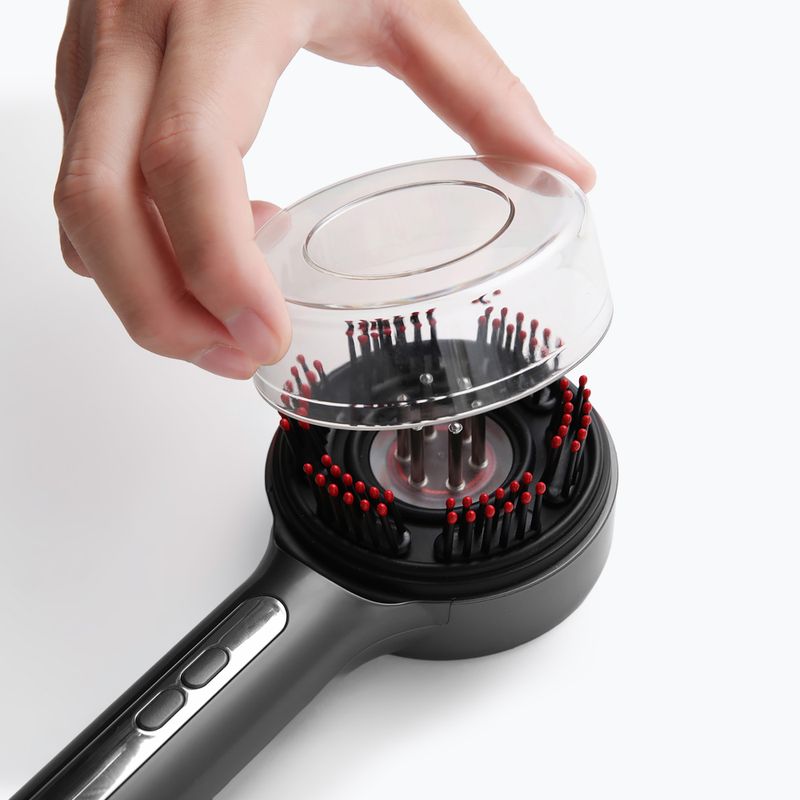 Masażer Media-Tech Hairbrush szary/czarny 7