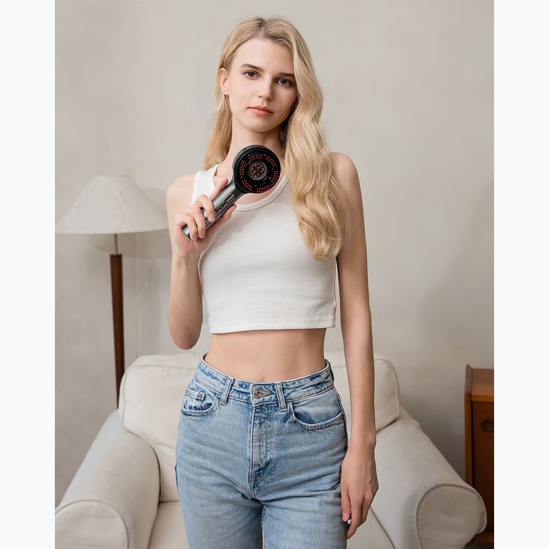Masażer Media-Tech Hairbrush szary/czarny 11