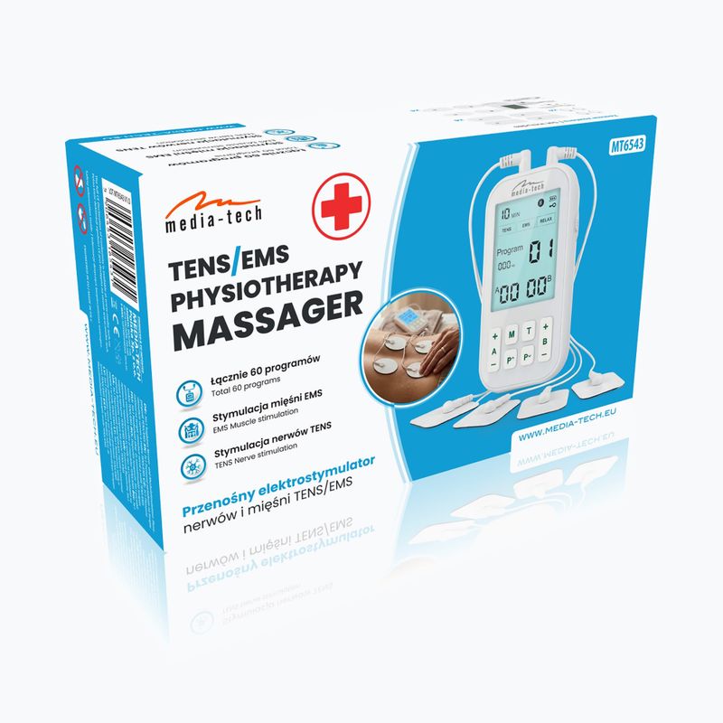 Masażer Media-Tech Tens/Ems Physiotherapy white 10