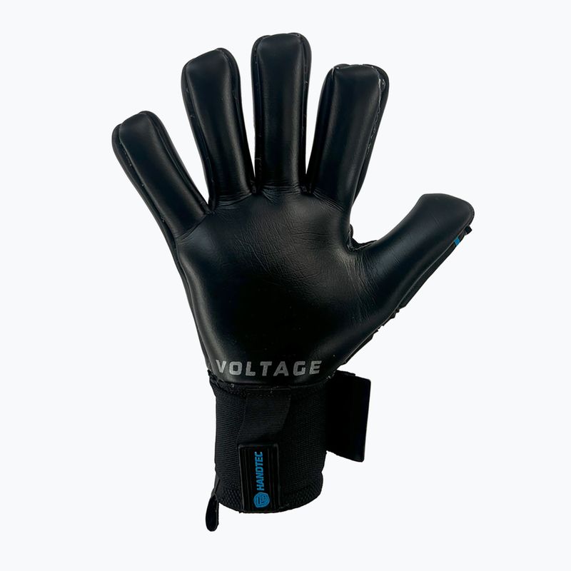 Rękawice bramkarskie Football Masters Voltage Plus NC black/blue 2