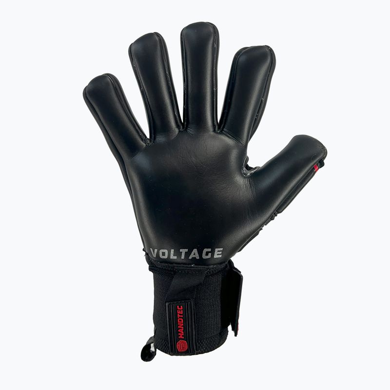 Rękawice bramkarskie Football Masters Voltage Plus NC black/red 2