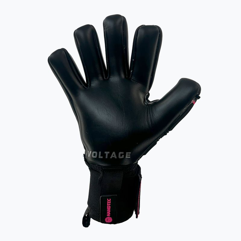 Rękawice bramkarskie Football Masters Voltage Plus NC black/pink 2