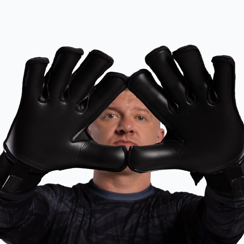 Rękawice bramkarskie Football Masters Invictus X PRO black 7