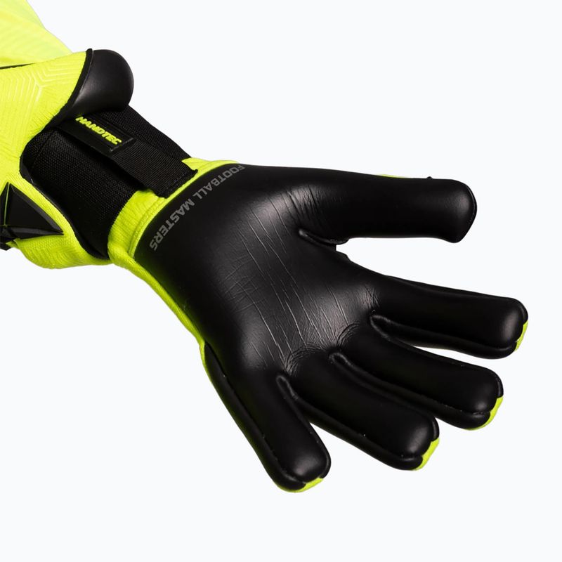 Rękawice bramkarskie Football Masters Varis X PRO yellow fluo 7