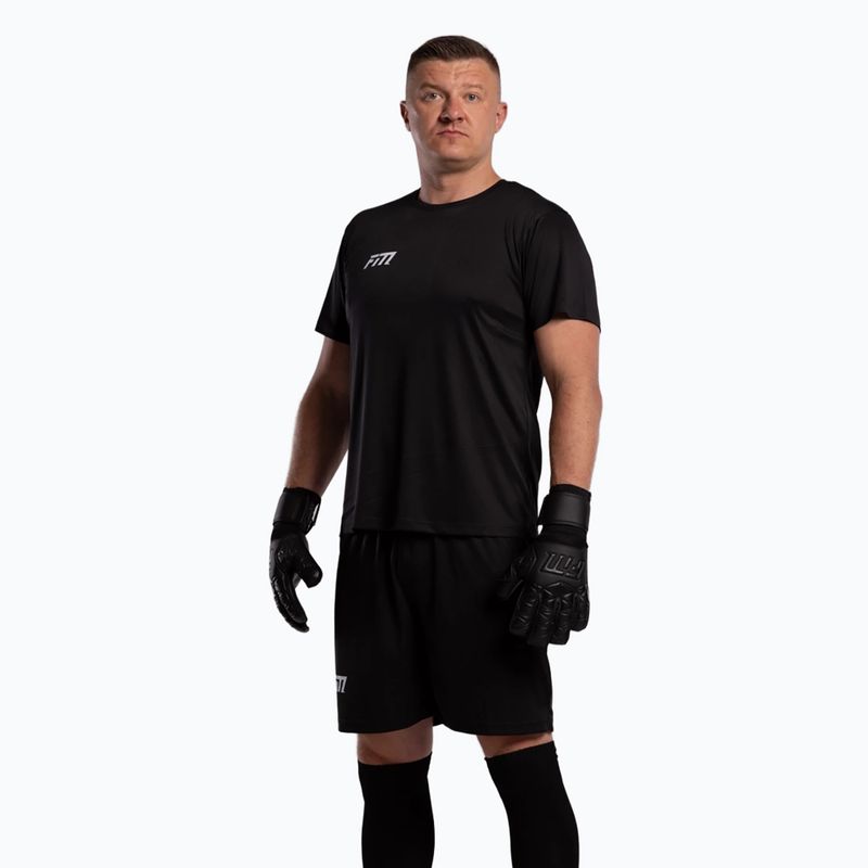 Rękawice bramkarskie Football Masters Invictus X black 2