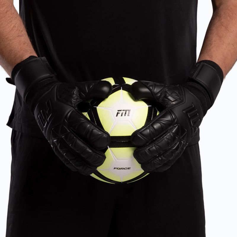 Rękawice bramkarskie Football Masters Invictus X black 7