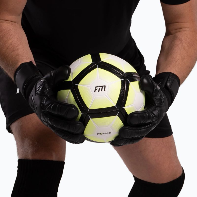 Rękawice bramkarskie Football Masters Invictus X black 8