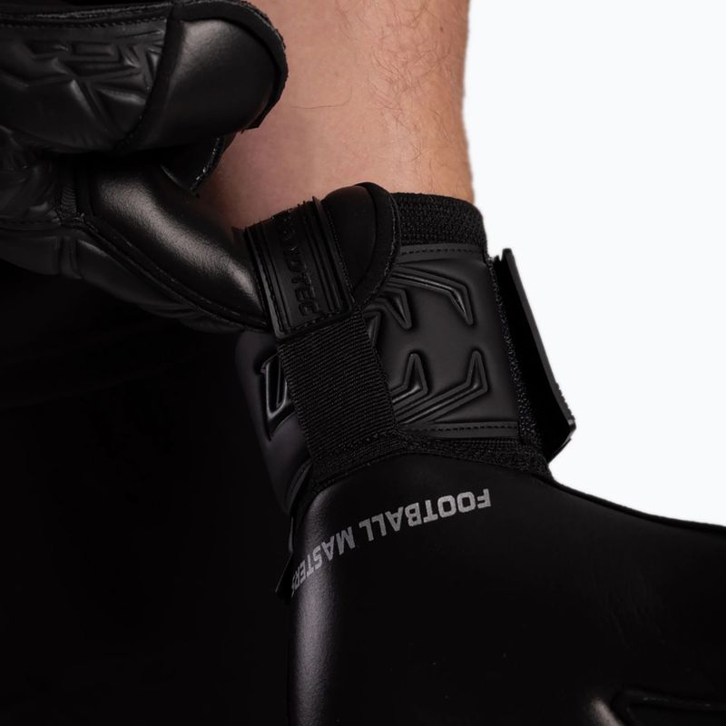 Rękawice bramkarskie Football Masters Invictus X black 10