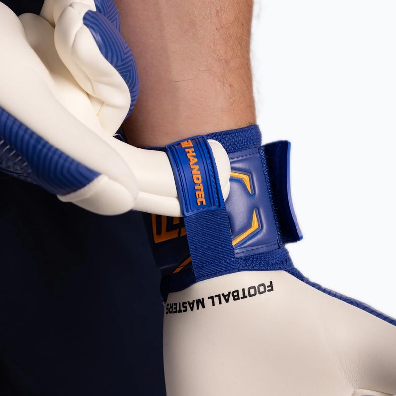 Rękawice bramkarskie Football Masters Varis X blue/orange 5