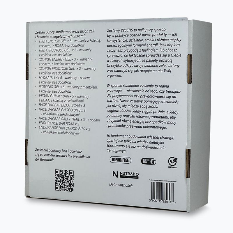 Zestaw kompletnego pakietu żeli i batonów 226ERS All-in 45 szt. 2