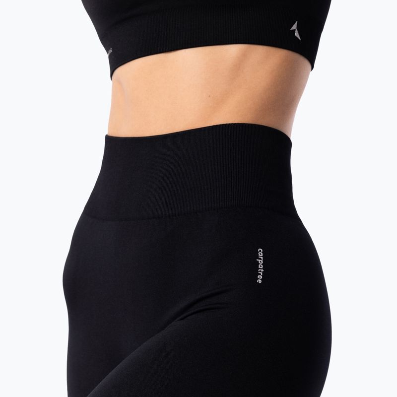 Legginsy treningowe damskie Carpatree Simply Seamless pure black 5