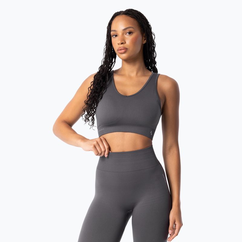 Legginsy treningowe damskie Carpatree Simply Seamless urban grey 5