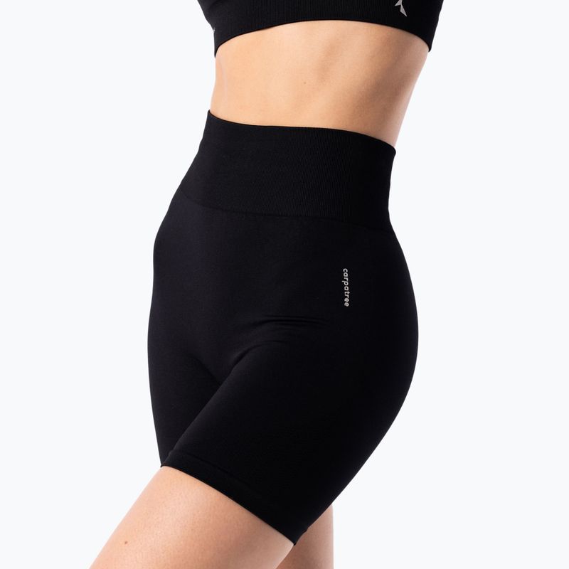 Spodenki treningowe damskie Carpatree Simply Seamless pure black 5