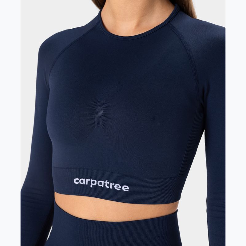 Longsleeve treningowy damski Carpatree Allure Seamless midnight blue 4