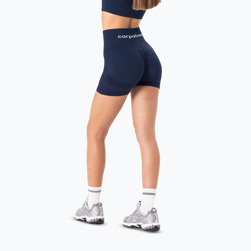 Spodenki treningowe damskie Carpatree Allure Seamless mignight blue 2