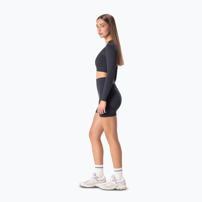 Spodenki treningowe damskie Carpatree Allure Seamless titanum grey 2