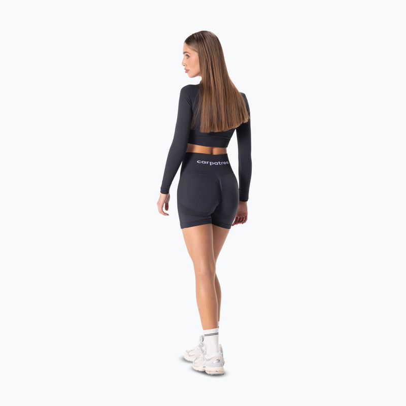 Spodenki treningowe damskie Carpatree Allure Seamless titanum grey 4