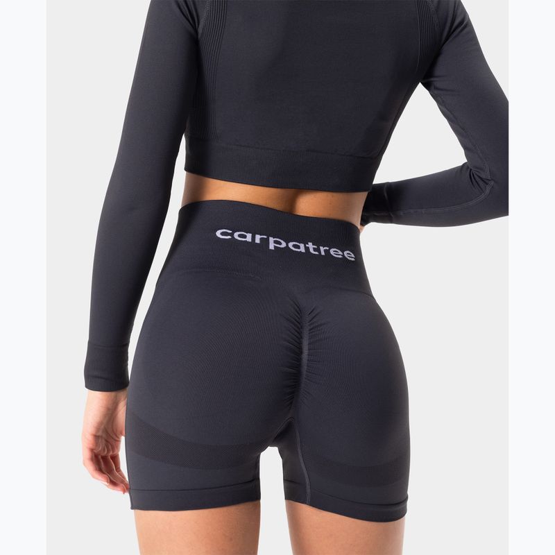 Spodenki treningowe damskie Carpatree Allure Seamless titanum grey 9
