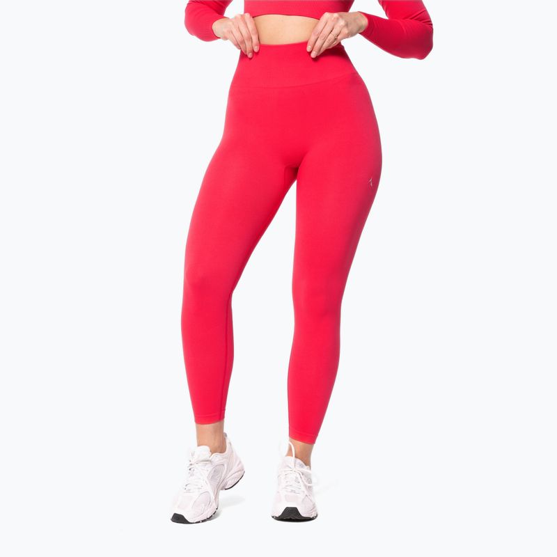 Legginsy treningowe damskie Carpatree Dopamine Buzz Seamless coral paradise pink