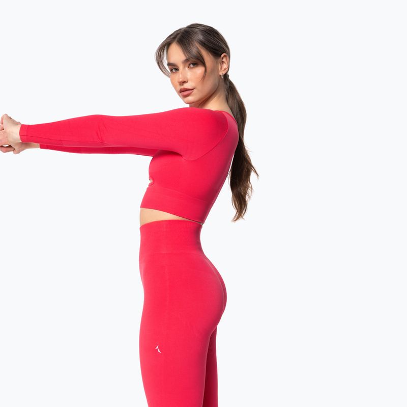 Legginsy treningowe damskie Carpatree Dopamine Buzz Seamless coral paradise pink 5